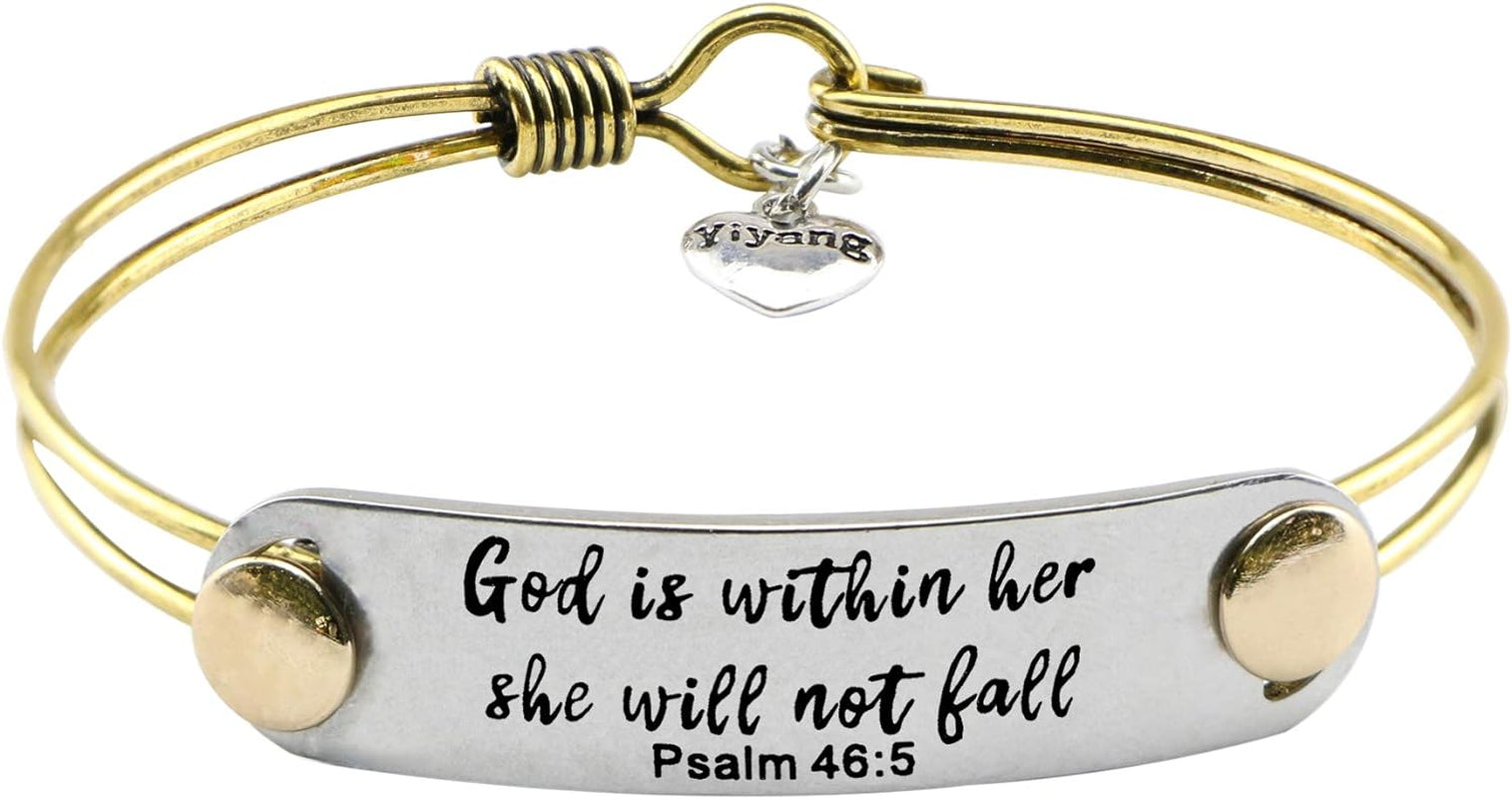 Birthday Gifts for Women Inspirational Religious Bracelets for Friends Birthday Christmas Christian Jewelry for Girls Baptism